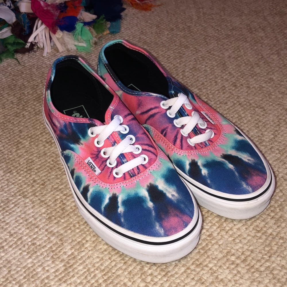 Tie Dye Vans
